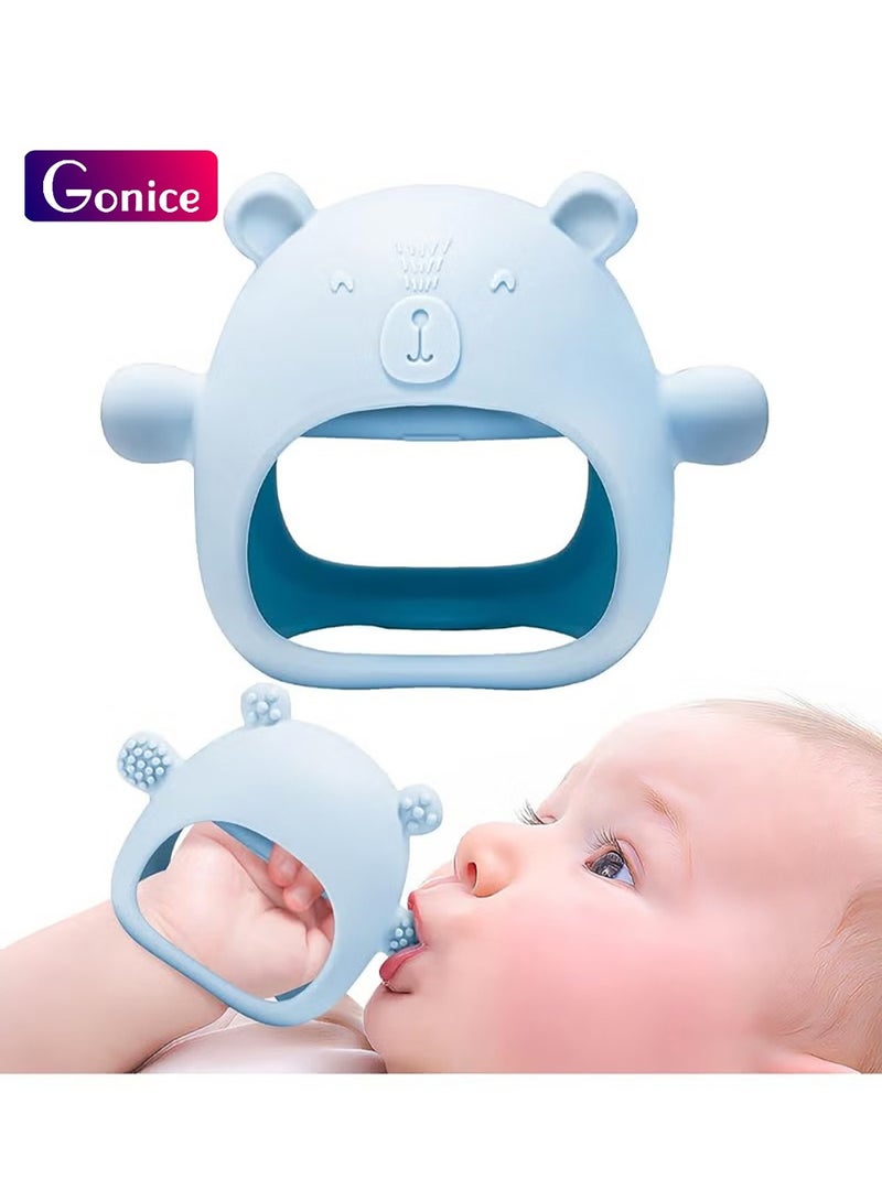 Gonice Baby Mitten Teething Chew Toy for Babies 0-6 Months 6-12 Months  - Image 1
