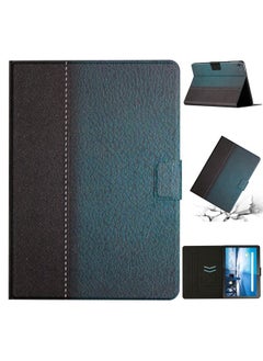 Case Cover For Lenovo Tab M10 X605F X505 Stitching Solid Color Smart Leather Tablet Case Green