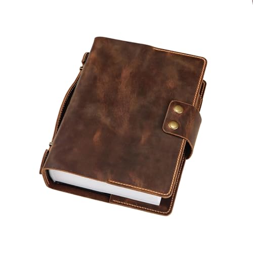 D&M leather studio ESV Study Bible Cover – Full Grain Leather Bible Case with Handle, Handmade Vintage Protector for ESV Study Bible Only - Image 1