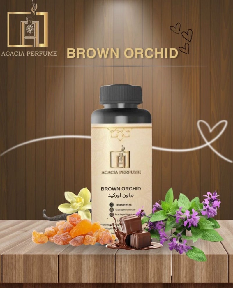زيت عطر Brown Orchid الفاخر 500 مل – تركيبة عالية التركيز تمنحك رائحة فاخرة تدوم طويلاً، مثالية لتعطير المنازل والمكاتب باستخدام أجهزة التعطير والمرطبات. - Image 3