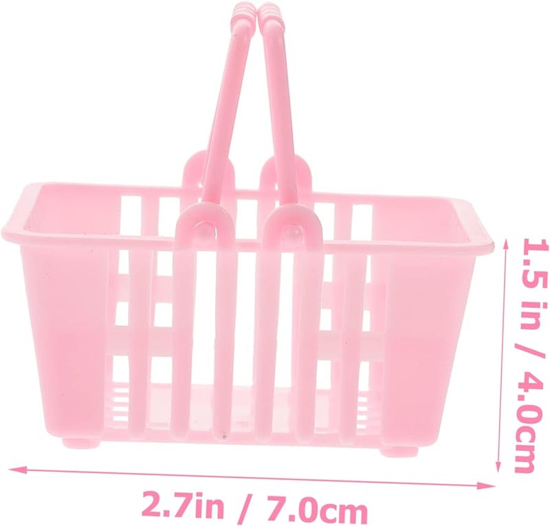 سلال تسوق صغيرة 20 قطعة حاويات تخزين للمكتب لتزيين وتنظيم المنزل - Image 3