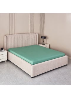 Derby Solid Queen Microfibre Fitted Sheet 200 x 25 x 150 cm