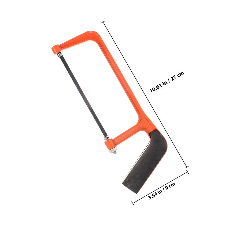 Compact Aluminum Mini Hacksaw For Metal Plastic Woodworking Gardening Camping - Image 3