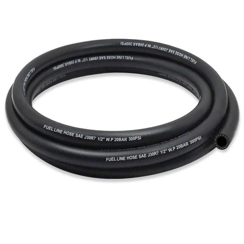 ZONBANG 12 Fuel Line NBR Rubber 12 Fuel Hose Nylon Braided Fuel Line Hose for Automotive Vehicles5FT - Image 2