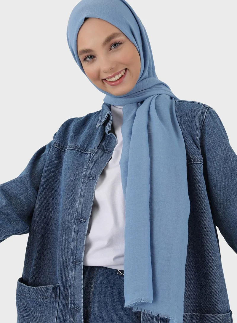 Tuva Shawl by Modanisa Casual Scarf