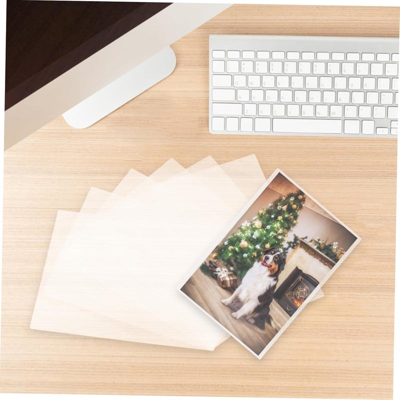 DOITOOL 100pcs Thermal Laminating Sheets Laminating Film for Photos Laminated Sheets Eva Pet Laminator Machine - Image 5