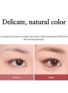 BBI@ BBIA Bbia Last Auto Eyebrow Pencil 5 Colors No Sebum Brow Definer Retractable Pencil With Dualsided Brush Waterproof Longlasting Shape & Define & Fill Eye Brow Vegan Korean Makeup (05 Walnut Brown R)  - Image 5