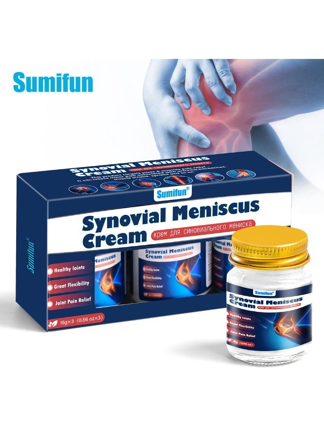 سوميفون كريم غضروف مفصلي سينوفي 3 قطع، جل بارد لعلاج التهاب الأوتار والقدم، وكريم علاج للمفاصل والعظام - Image 2