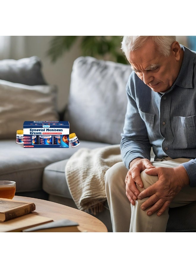 سوميفون كريم غضروف مفصلي سينوفي 3 قطع، جل بارد لعلاج التهاب الأوتار والقدم، وكريم علاج للمفاصل والعظام - Image 5