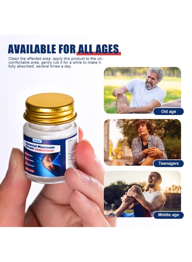 سوميفون كريم غضروف مفصلي سينوفي 3 قطع، جل بارد لعلاج التهاب الأوتار والقدم، وكريم علاج للمفاصل والعظام - Image 4