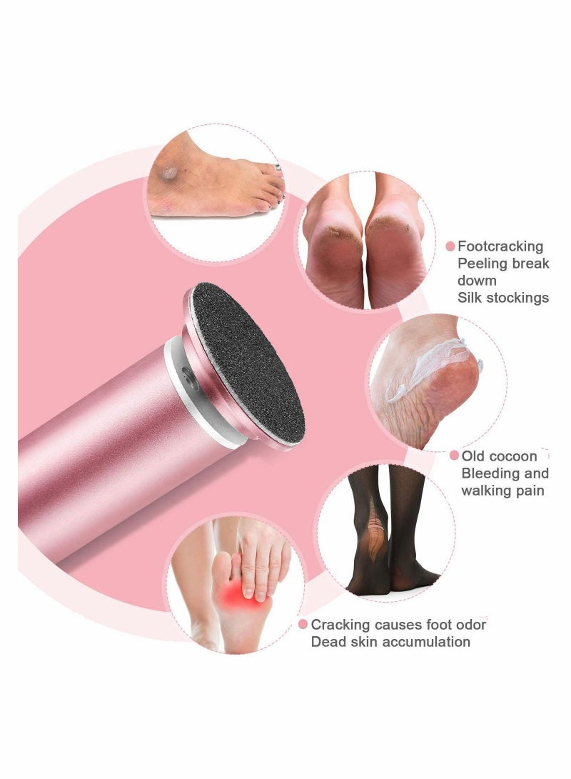 Y&D 180pcs Self-adhesive Sandpaper Disk Replacement Pad Foot File Disc for Electric Rasp Files Callus Cuticle Hard Dead Skin Removal Pedicure Tools 80Grit 100 Grit 180  - Image 5