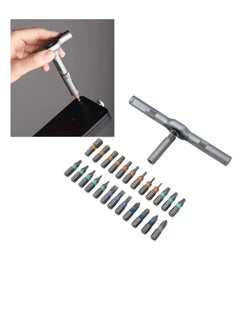 Ratchet Screwdriver Set 24-in-1 Bit Screwdriver Multipurpose Manual Hardware Repair Tool Labor-Saving Design for Home Life Work DIY Maintenance See less - pzsku/Z8721F6314F4B695714F3Z/45/_/1738710462/c2f16f4e-311b-4933-9809-7bad889dd0d4