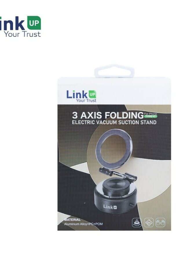 LINKUP 3 Axis Folding Electric Vacuum Suction metal Mobile Stand