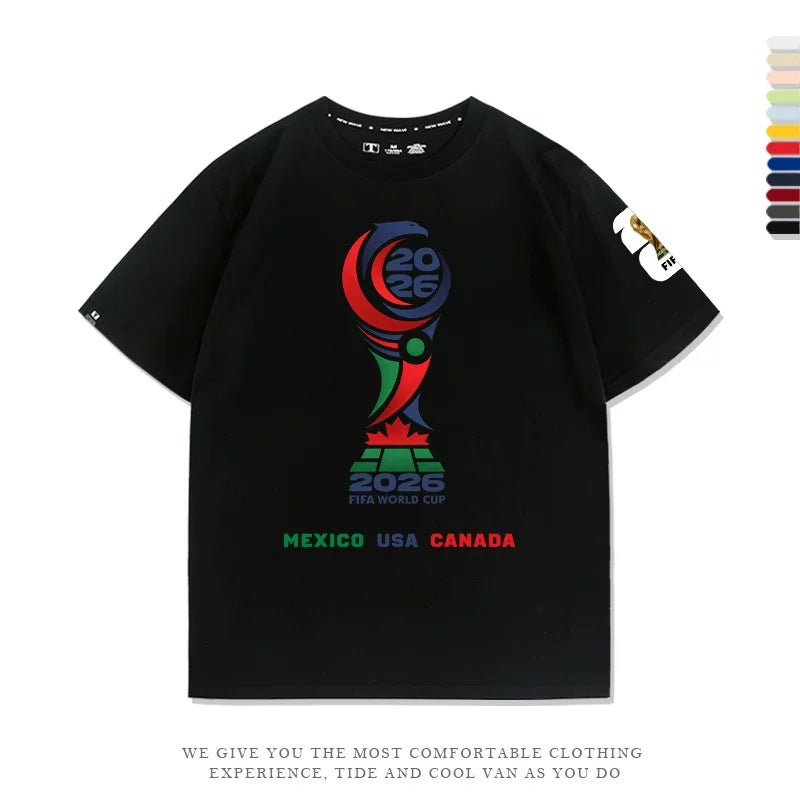FIFA 2026 FIFA World Cup Fan T-Shirt - Cotton Short Sleeve Tee - Image 1