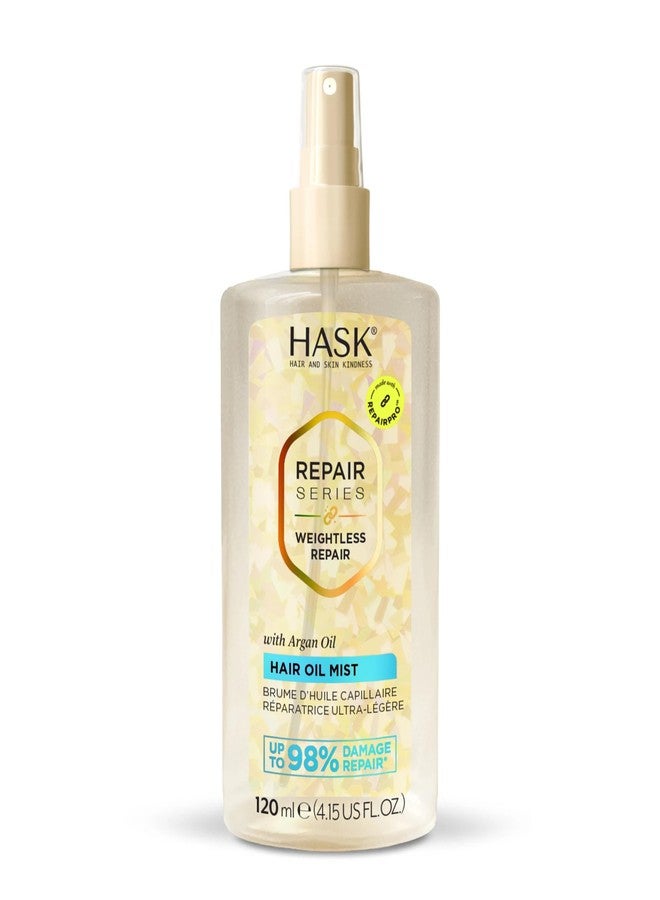 HASK Repair Series Weightless Repair Hair Oil Mist | Repairs Damage, Lightweight Hydration, Adds Shine | Vegan, Cruelty Free, Color Safe - Image 1