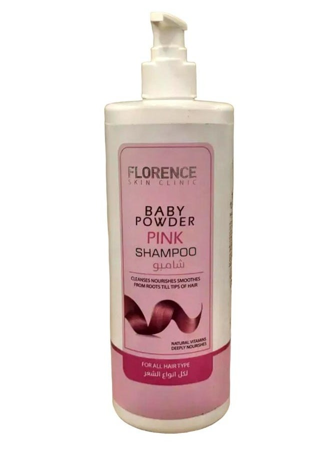 Florence Baby Powder Pink Shampoo 800 mL 