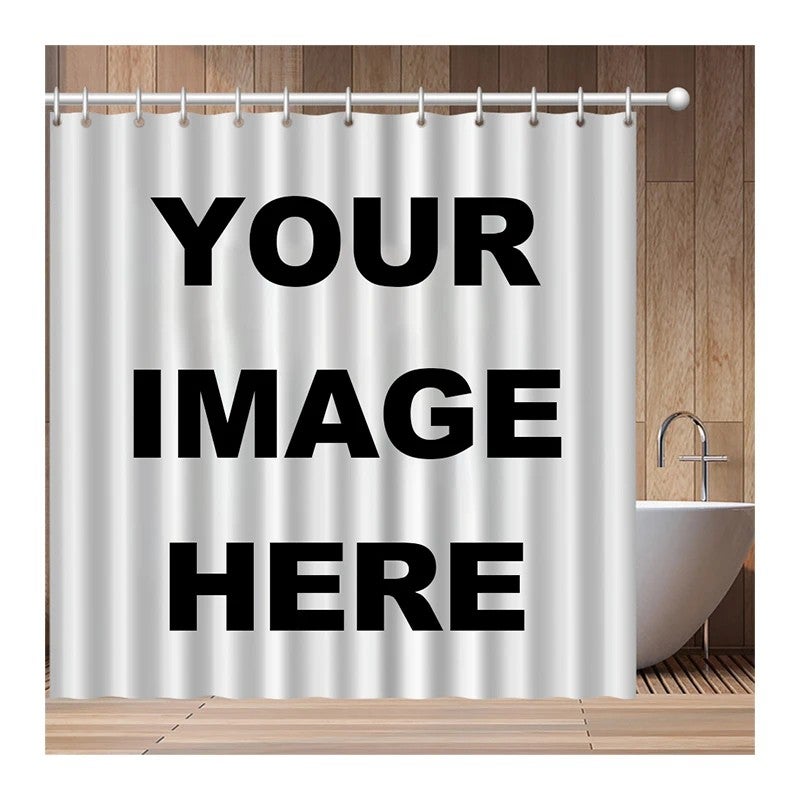 Y&D ized Shower Curtain Set Print Bathroom Sets With Shower Curtain  Personalized Waterproof Shower Curtain - Image 3