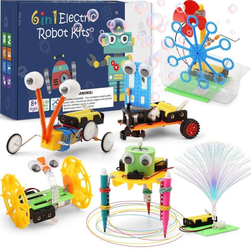 WESAYEE STEM Robotics Kits for Kids Science Kits Ages 810 812 Build A Engineering Robot Building Toys Science Experiments Projects STEM Toys Activities for Boys Girls Age 812 - Image 4