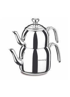 Korkmaz Korkmaz steamer teapot set, 1.1 liter + 2.3 liter  - Image 1