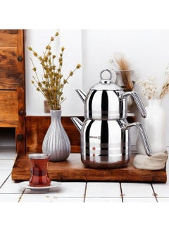 Korkmaz Korkmaz steamer teapot set, 1.1 liter + 2.3 liter  - Image 3