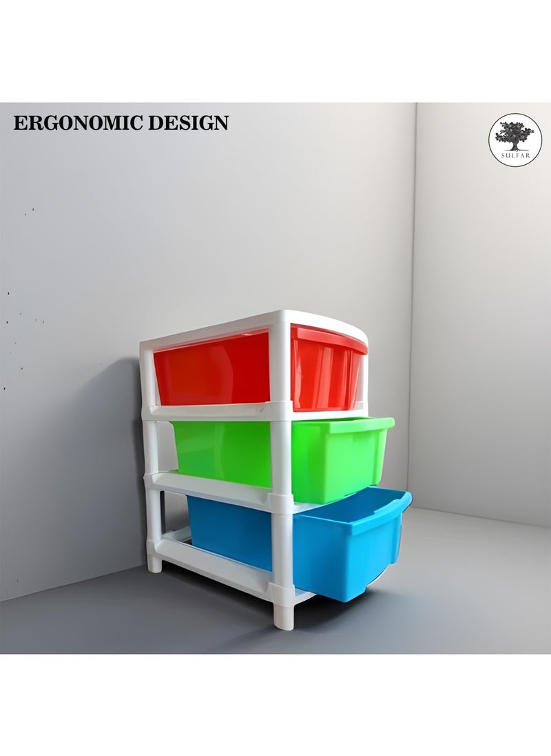 Sulfar 3XL Plastic Modular Drawer System for Home, Office, Hospital, Parlor, School, Doctors, Home and Kids (38cmx30cmx47.5cm) (3XL) (Multicolor) - pzsku/Z8722ADC88F4986D3D6A7Z/45/_/1733915895/dc43bedd-9347-4b5d-bbfc-6e6e563b8bc7