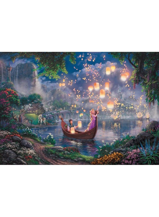 Schmidt Disney - Tangled by Thomas Kinkade 1000 Piece Schmidt Puzzle - Image 2