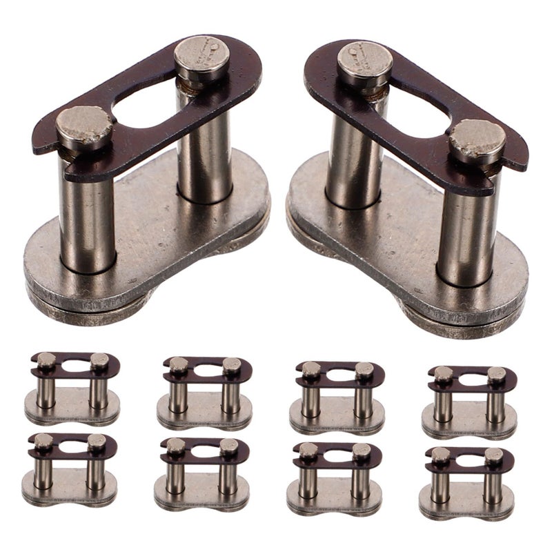 Motorcycle Chain Connector Links 10pcs Easy Installation Standard For Atvs Off Road Vehicles - Image 2