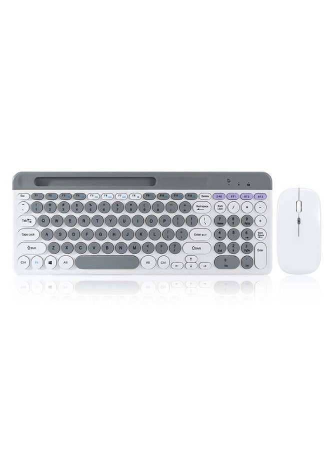 EBMINI New Bluetooth Card Slot Wireless Keyboard And Mouse Set