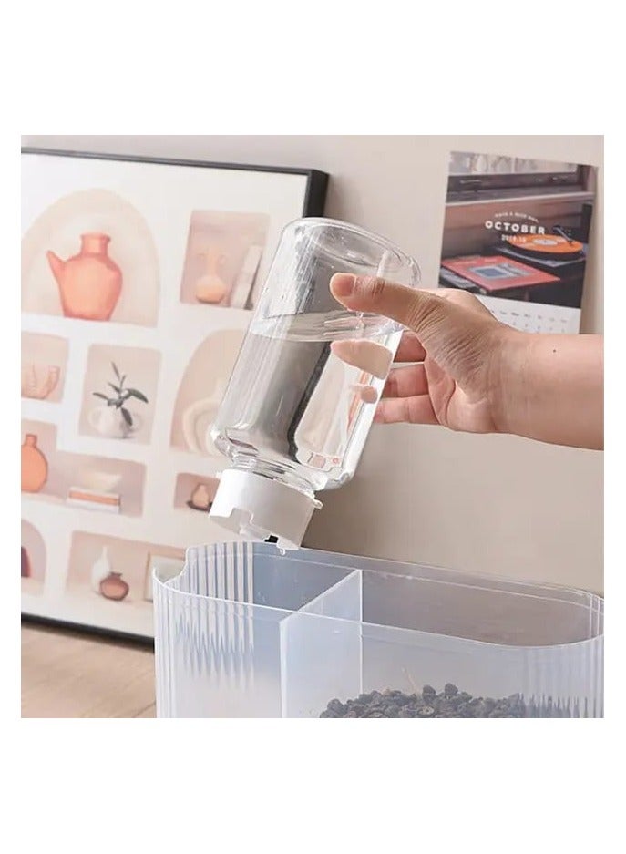 2-in-1 Food Dispenser with Water Container – Automatic Pet Feeder and Waterer for Dogs and Cats – Convenient, Leak-Proof, Easy-to-Use Design for Home or Travel – Ideal for Consistent Meal and Hydration Management  - Image 3