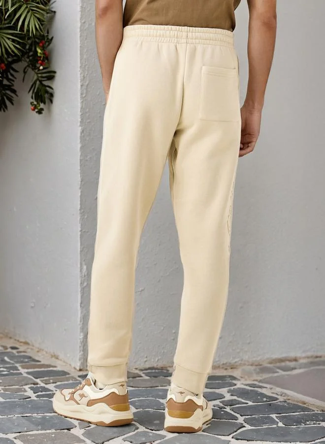 Kappa  Kappa Embossed Accent Joggers for Men | Best Price UAE