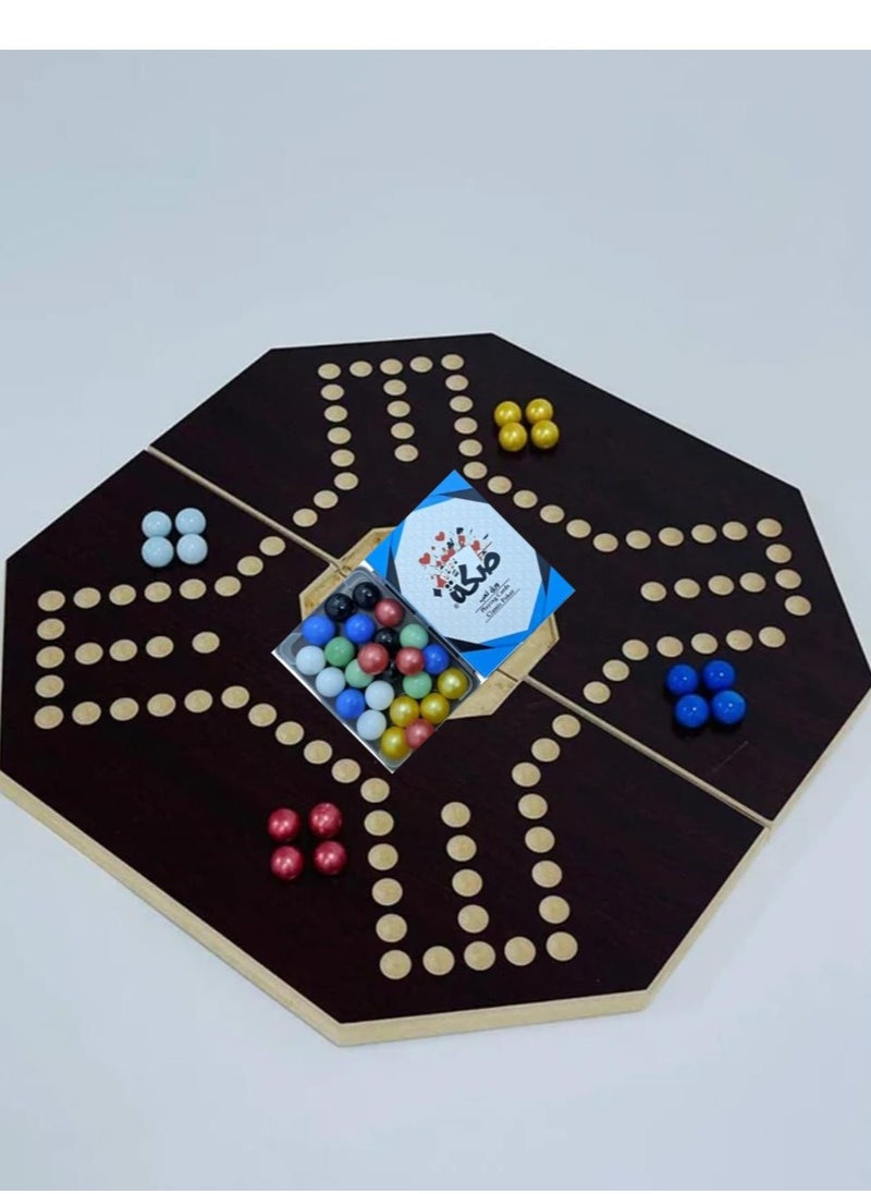 جاكارو لوح ألعاب قابل للطي محمول بوزن خفيف عالي الجودة للأطفال من 4 لاعبين 40X40CM  - Image 1