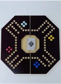 Jackaroo 4 Players Best Quality Lighweight Portable Foldable Game Board For Kids 40X40CM  - Image 3