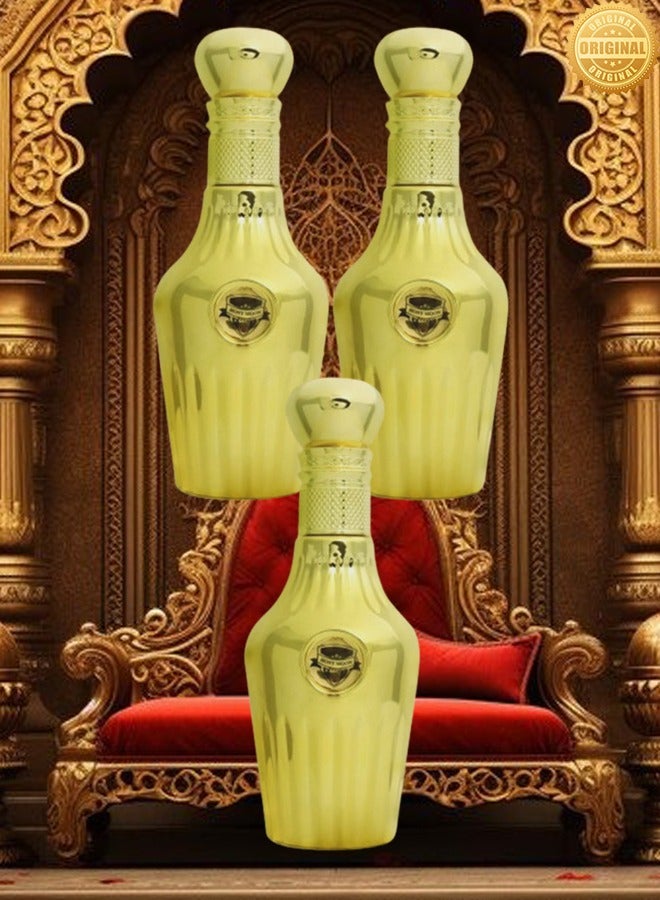 في آي بي 3 قطع عطر هوني مون  في اي بي ذهبي 100 مل - Image 1