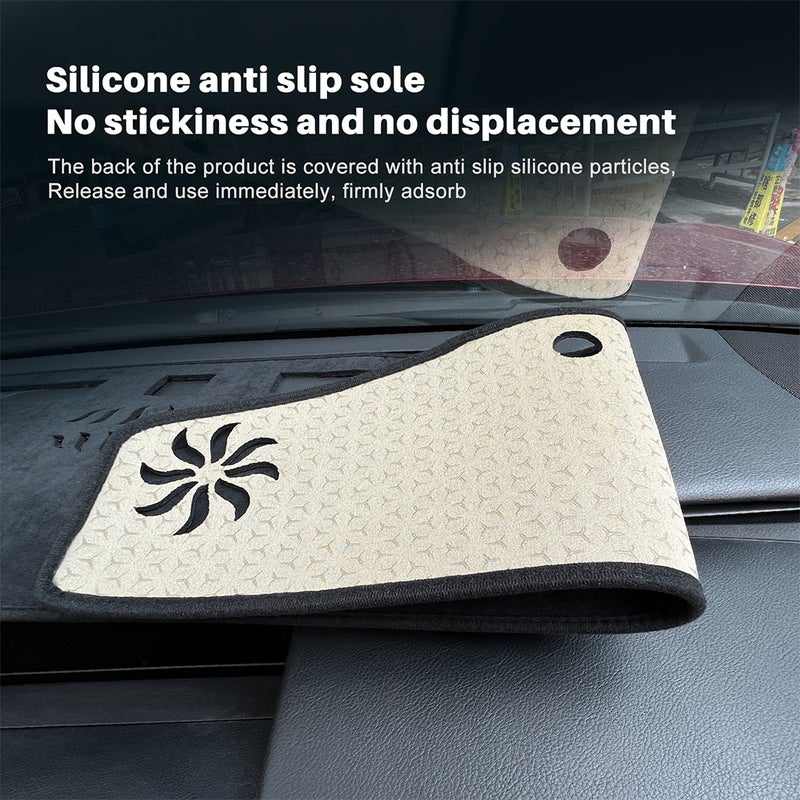 Dash Cover Custom For Lexus RC300 RC350 RC200T 2015-2023 Interior Dashboard Pad Carpet Mat Flannel Sunshield Protector Non-Slip - Image 4