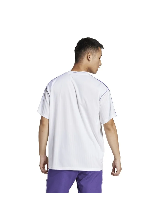 adidas جيرسي كرة قدم أبيض Real Icon Jsy للجنسين مقاس XS