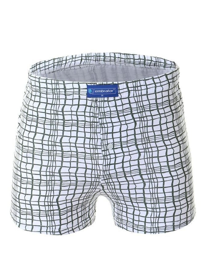 embrator Pack of 6 Printed Cotton 100% Boxer for Men  - Image 2