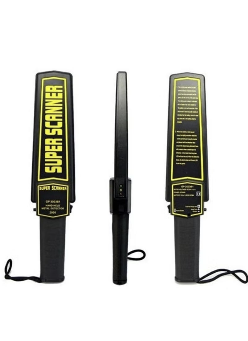SAFE - HandHeld Metal Detector For Security Staff For Trains Stations And Airports - Image 1