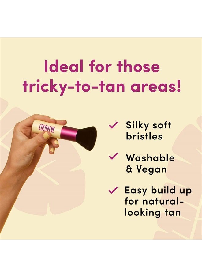 Sunny Honey Bali Bronzing Bundle (Medium). All Natural Sunless Tanning Mousse. Instant Self Tanning Lotion with Bronzer, Mitt Applicator and Kabuki Brush.