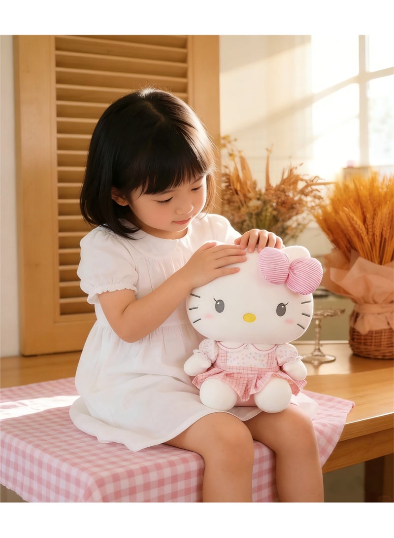 Hello Kitty Sanrio Hello Kitty plush toy with soft filling, plush doll for children's room decoration, suitable as a children's gift and party gift - Image 4