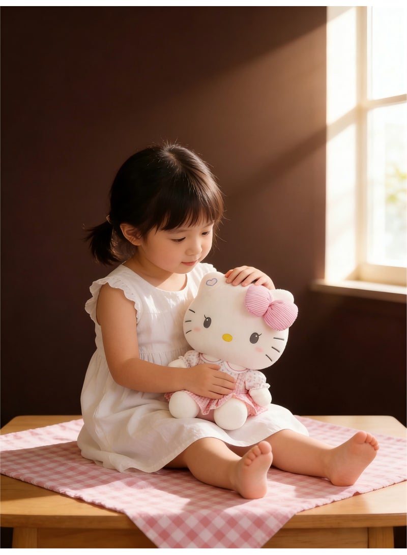 Hello Kitty Sanrio Hello Kitty plush toy with soft filling, plush doll for children's room decoration, suitable as a children's gift and party gift - Image 5