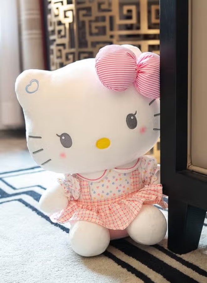 Hello Kitty Sanrio Hello Kitty plush toy with soft filling, plush doll for children's room decoration, suitable as a children's gift and party gift - Image 2