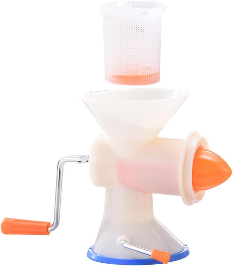 Manual Sausage Stuffer and Meat Grinder for Home Use, Small Handheld Minced Machine with Clamp, Vegetable and Meat Filling Tool for Kitchen Cooking and Sausage Making - Image 1