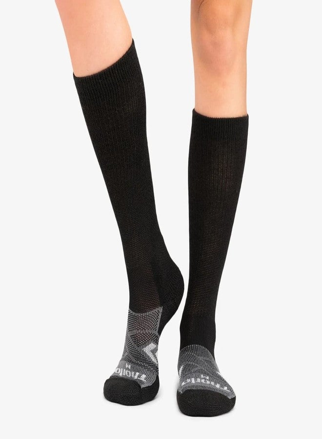 Thorlos Mens Wcou Max Cushion 12 Hour Shift Over The Calf Socks, Black/Grey, Large US - Image 2