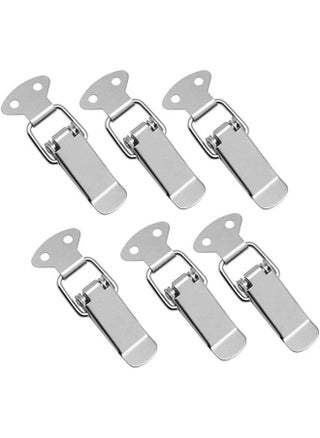 6 Packs Stainless Steel Spring Loaded Toggle Latch Catch Clamp Clip Drawer Hasp Clasp Duck Billed Buckles for Toolbox, Trunk - pzsku/Z8723AF8C999FD0996FADZ/45/_/1740555955/a0183003-6366-4736-b131-a20d0cd783ff