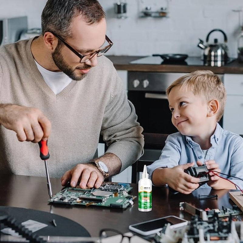 مُذيب لحام غير نظيف 30 مل سريع الجفاف للنيكل والنحاس والمعادن - Image 4