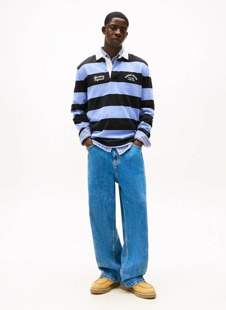 TOMMY JEANS  Theo Baggy Turn Up Ai4136 Jeans for Men | Best Price UAE