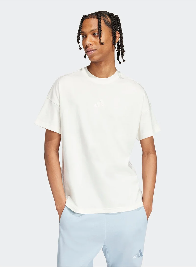 Adidas M A Szn T White Training T-Shirts For Men XS