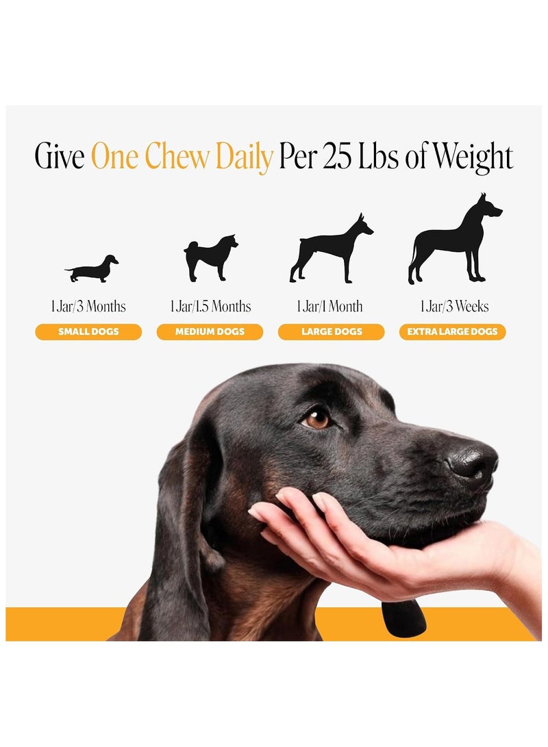 Pet Honesty Dog Allergy Chews - for Paw Licking, Itching & Seasonal Allergies - with Colostrum, Probiotics & Salmon Oil - Vet Recommended Itch Relief Supplement for Dogs (Peanut Butter, 90 Ct) - Image 5