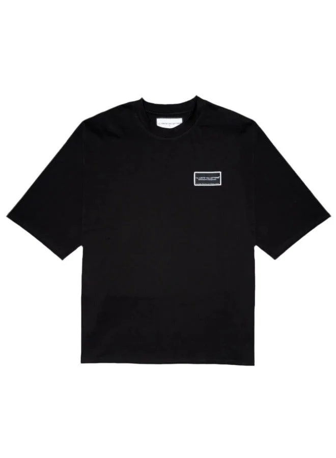I'LL WRITE YOU LETTERS Black Oversize Tee