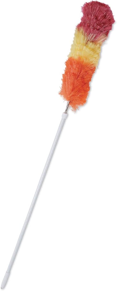 Boardwalk 9442 Polywool Duster Metal Handle Extends 51 to 82 Assorted Colors - Image 3
